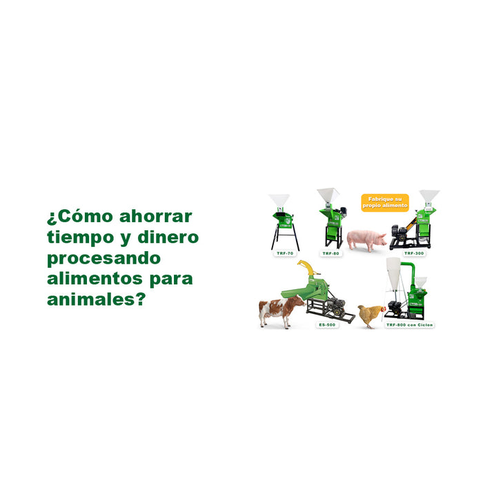 Procesar alimentos para animales con equipos Torotrac