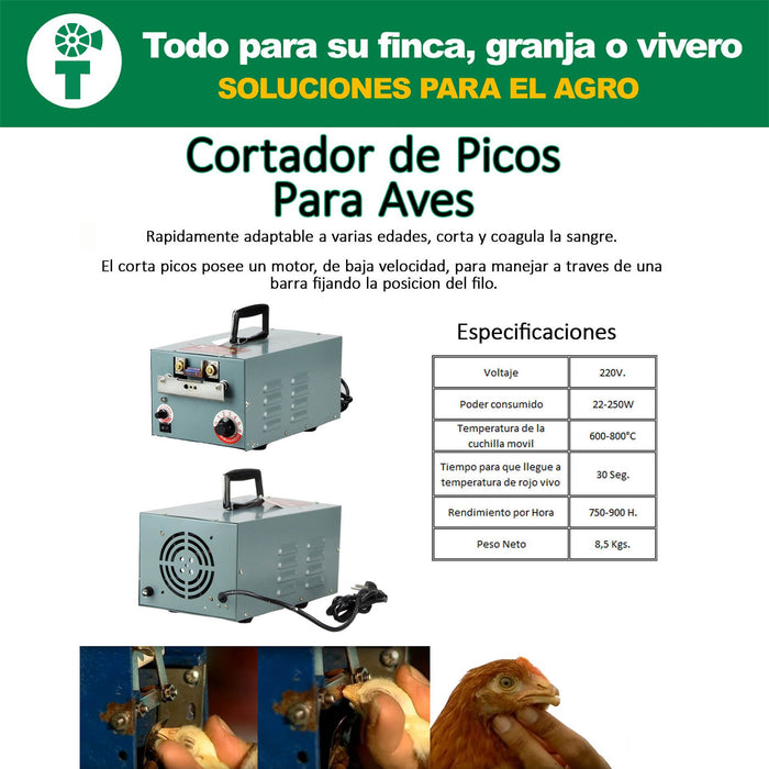 Corta Pico Aves - Torotrac